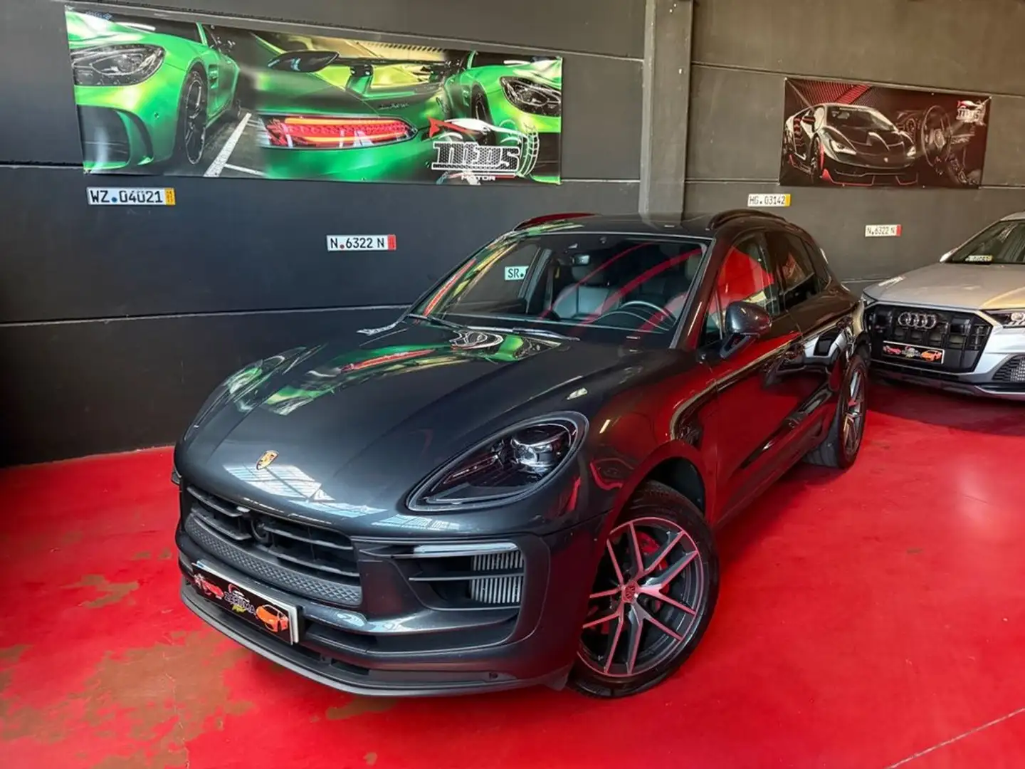 Porsche Macan S Aut. Gris - 1