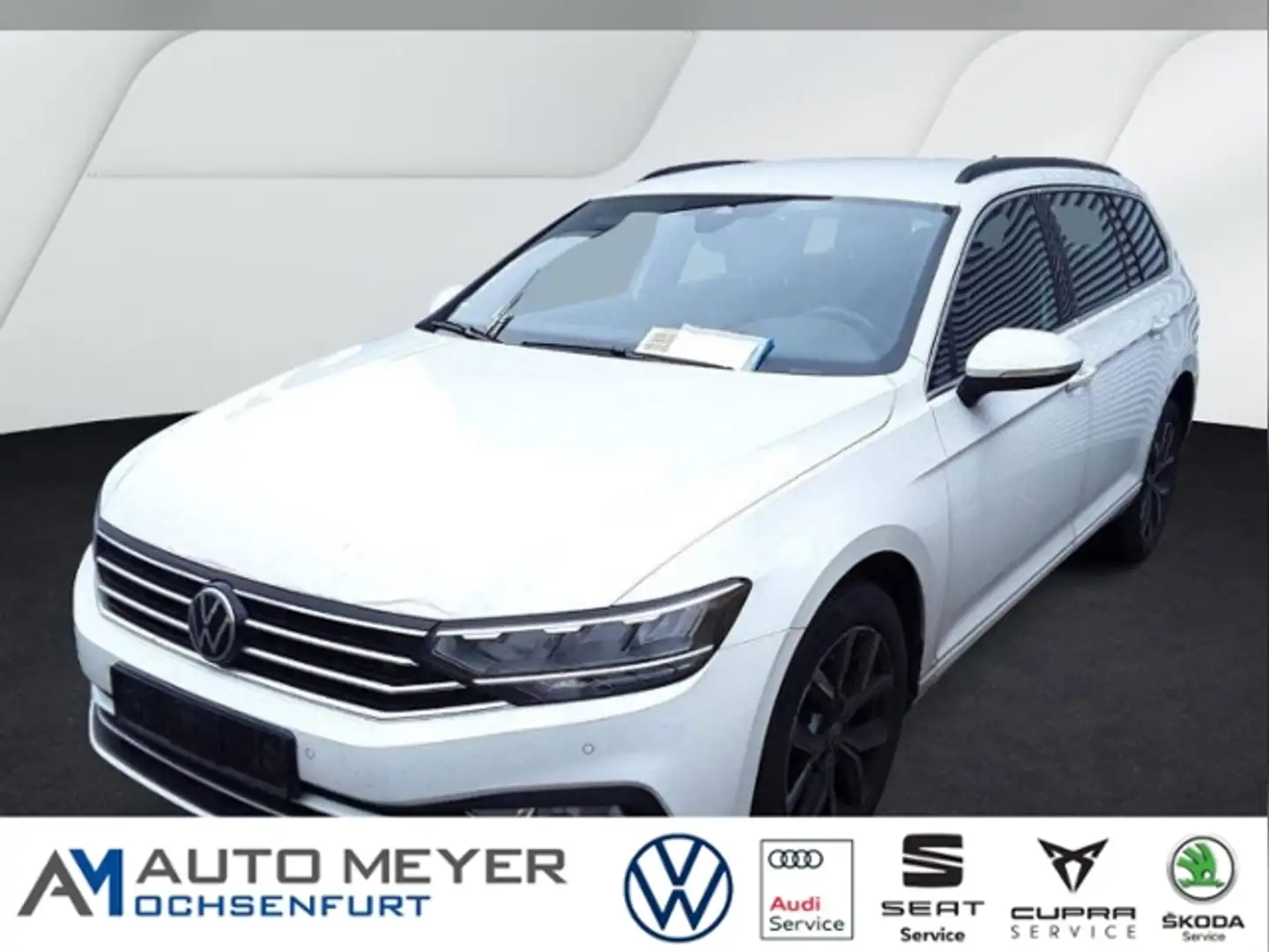 Volkswagen Passat Variant Business 2.0 TDI DSG Navi LED ACC Rückfahrkamera Weiß - 1