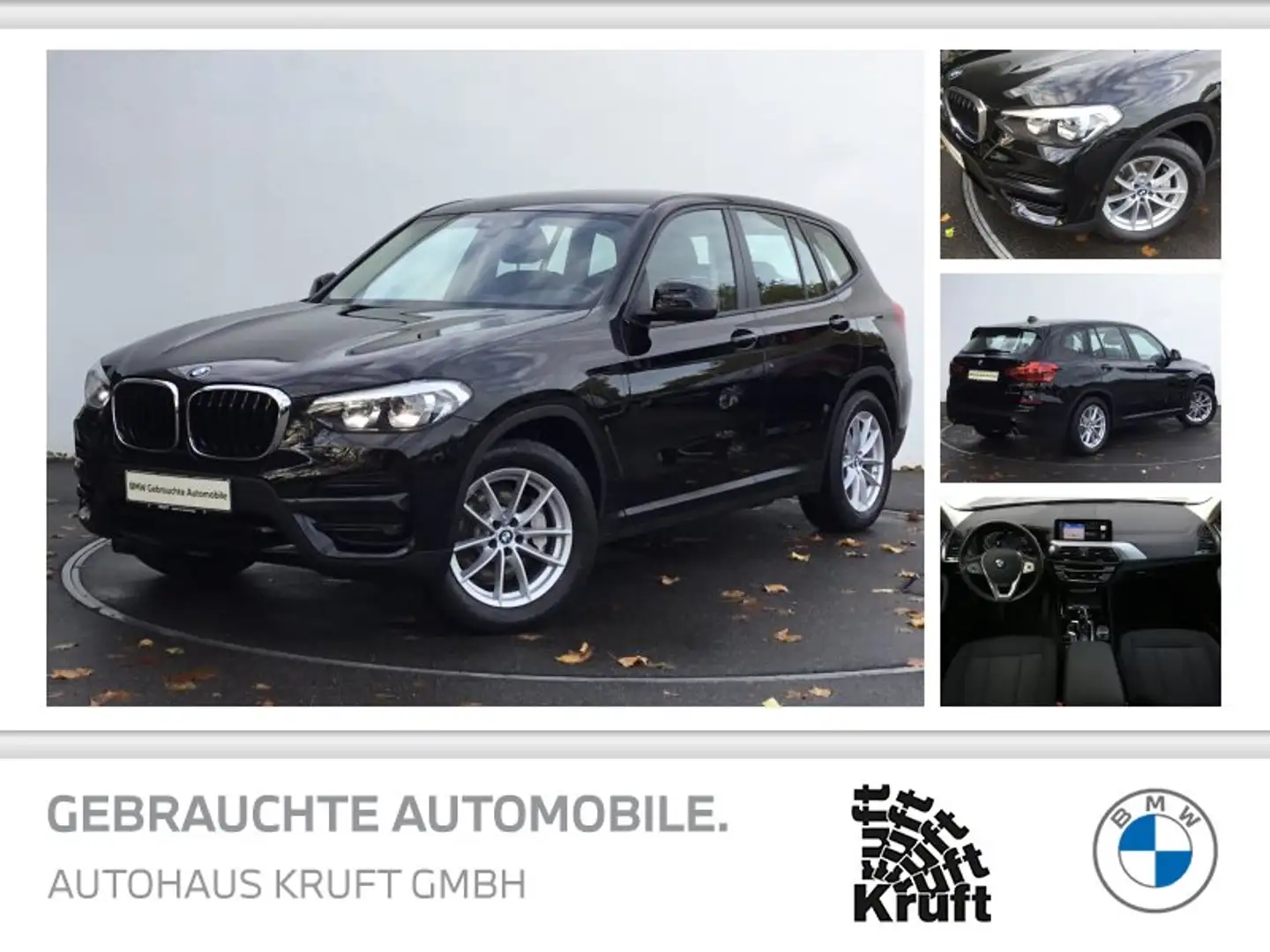 BMW X3 xDrive30e ADVANTAGE+LCPROF+AHK+LRHZ+HIFI+PDC Schwarz - 1