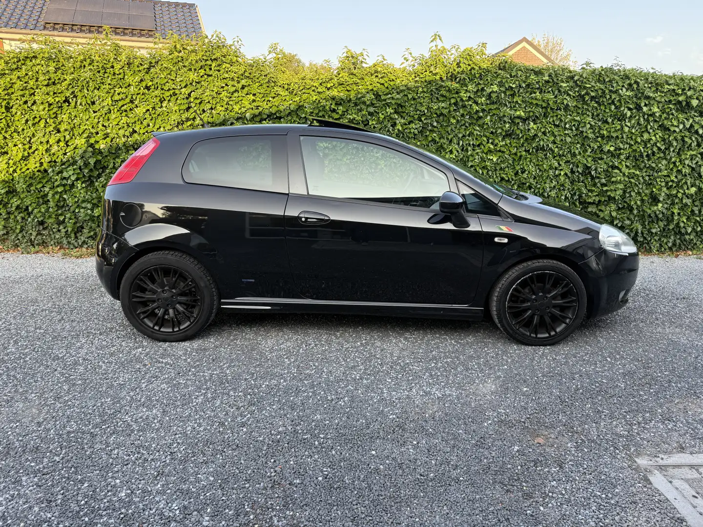 Fiat Grande Punto 1.4-16V Racing | Panoramadak | Airco | Elekt. Rame Zwart - 2