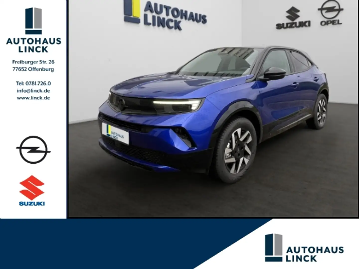 Opel Mokka GS 1.2 Turbo EU6e LED Allwetterreifen Azul - 1