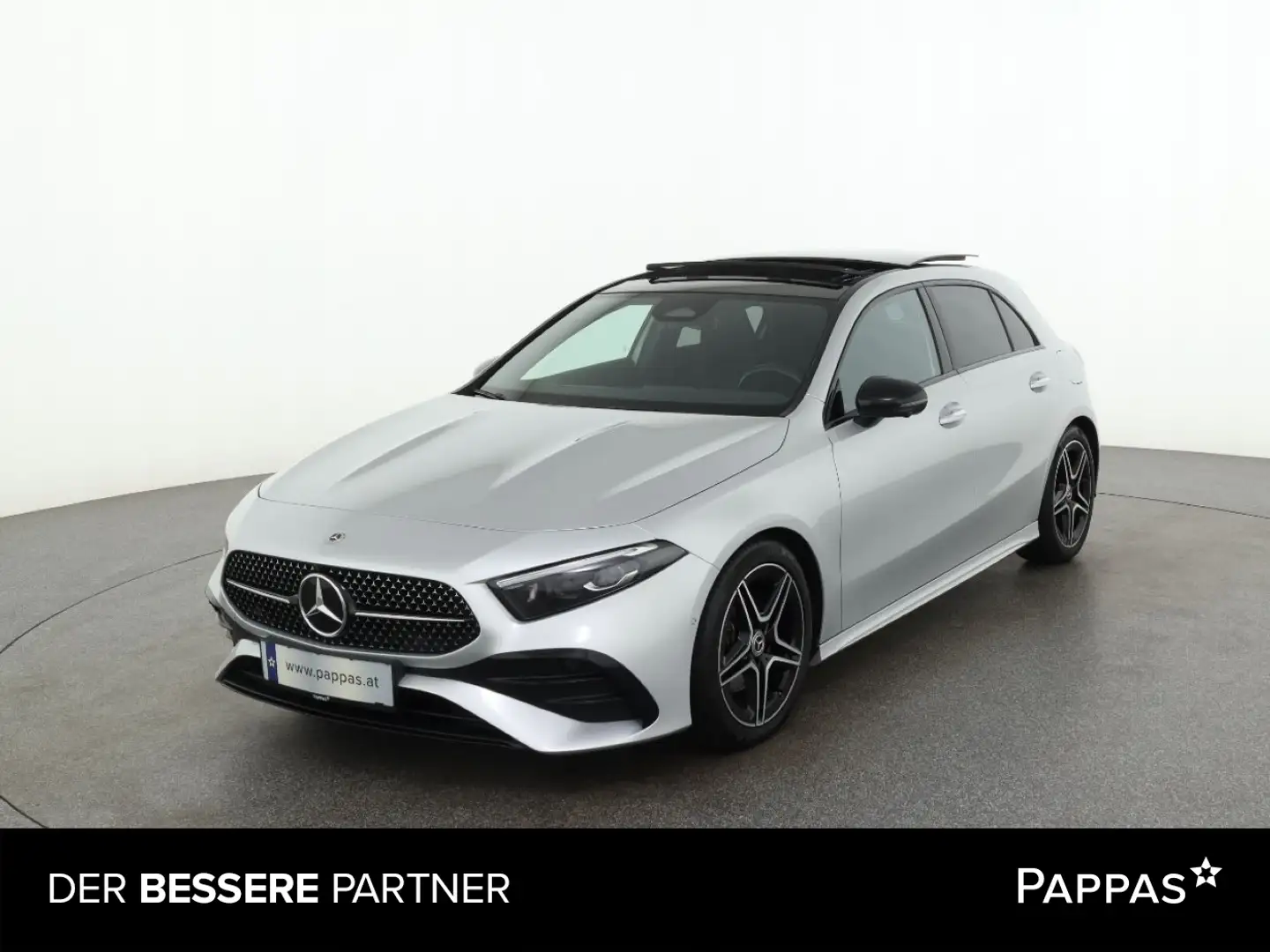 Mercedes-Benz A 180 d Kompaktlimousine PTS Navi Pano AUT Wide Silber - 1