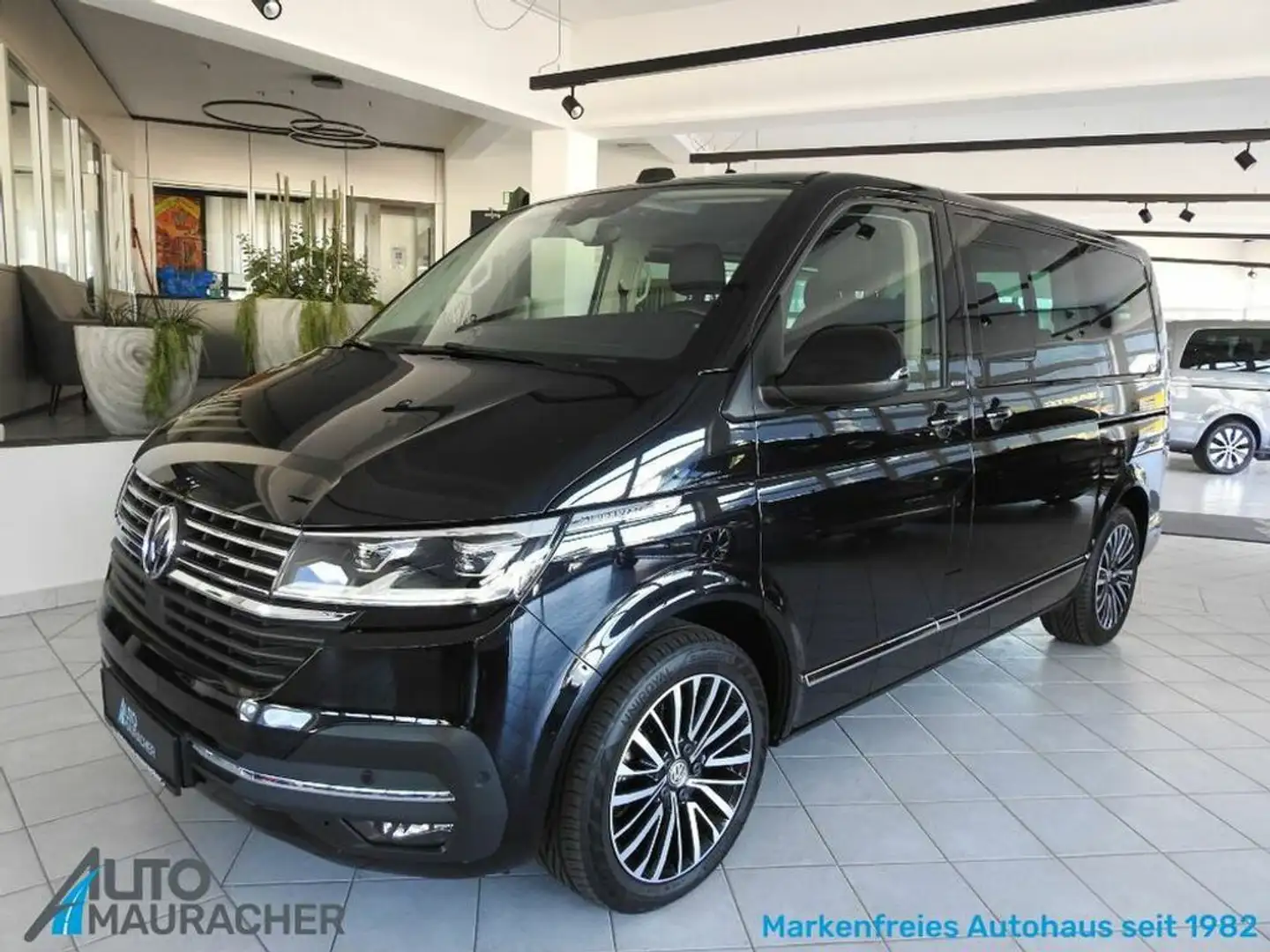 Volkswagen T6.1 Multivan Cruise 2,0 TDI 4M DSG*LED*AHK*STHZG* Noir - 1