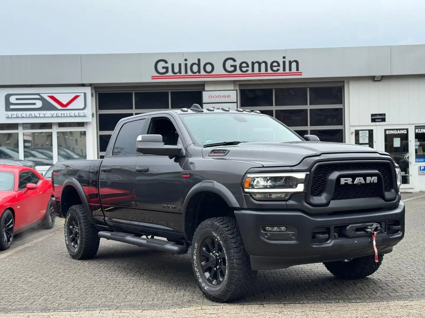 Dodge RAM 2500 Power Wagon 6.4 V8 4x4 12" Navi + AHK + 6-Sit Grau - 1