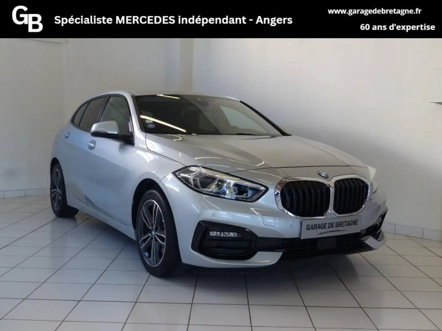 BMW 118 118iA 140ch Edition Sport DKG7 Silber - 1