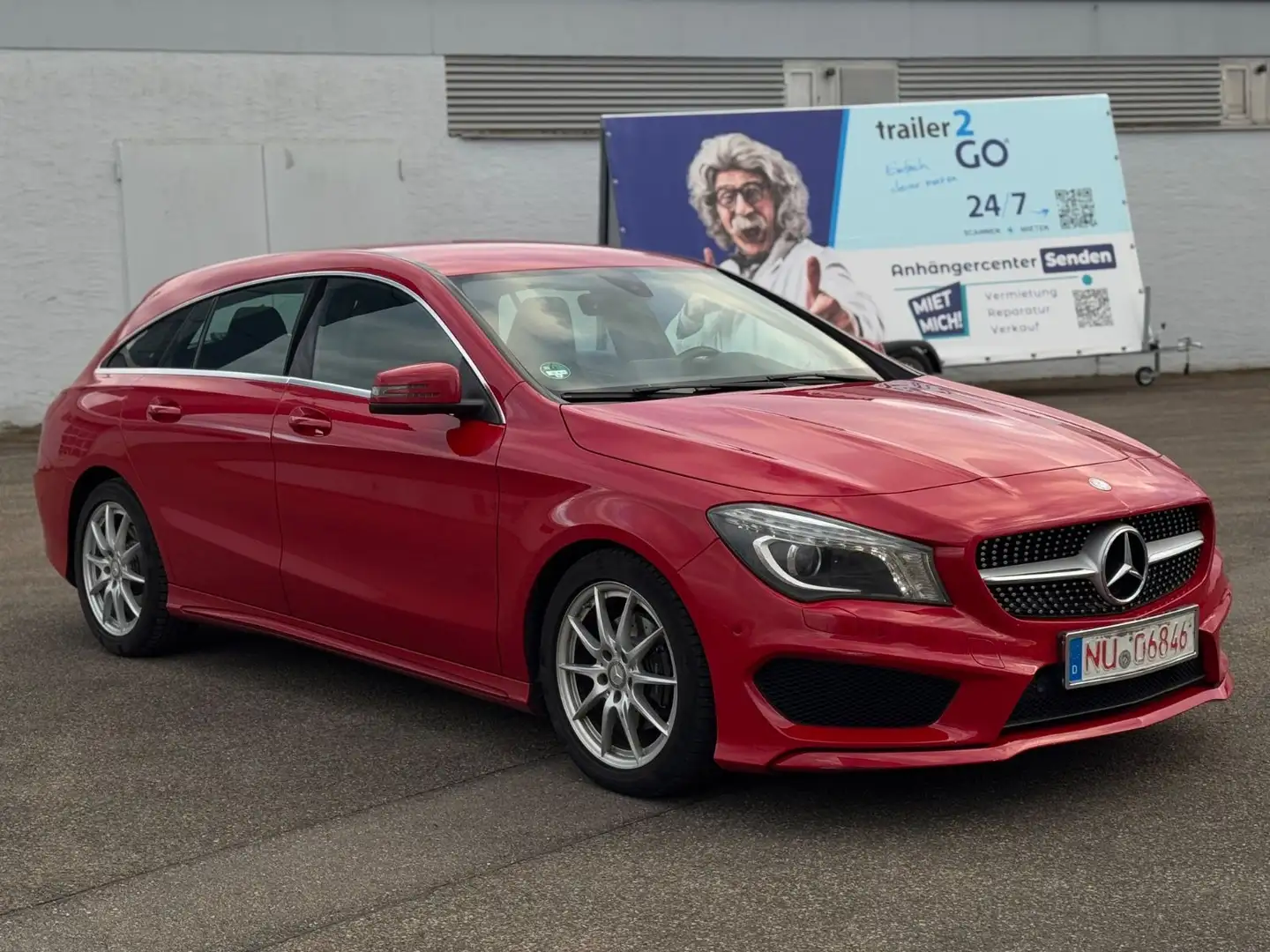 Mercedes-Benz CLA 180 Autom AMG-Line Xenon Navi Rot - 2