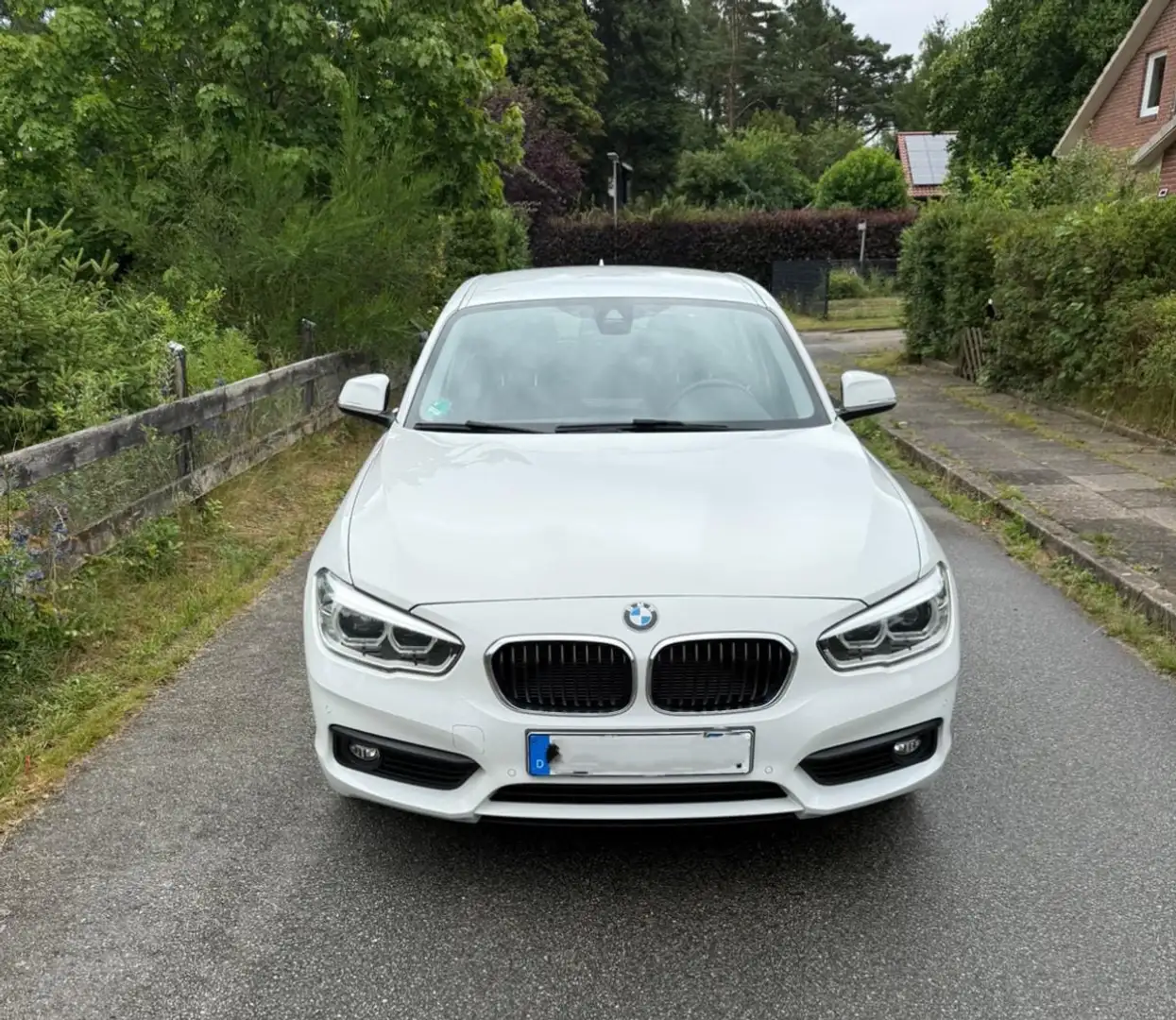BMW 118 118 d Advantage Weiß - 2