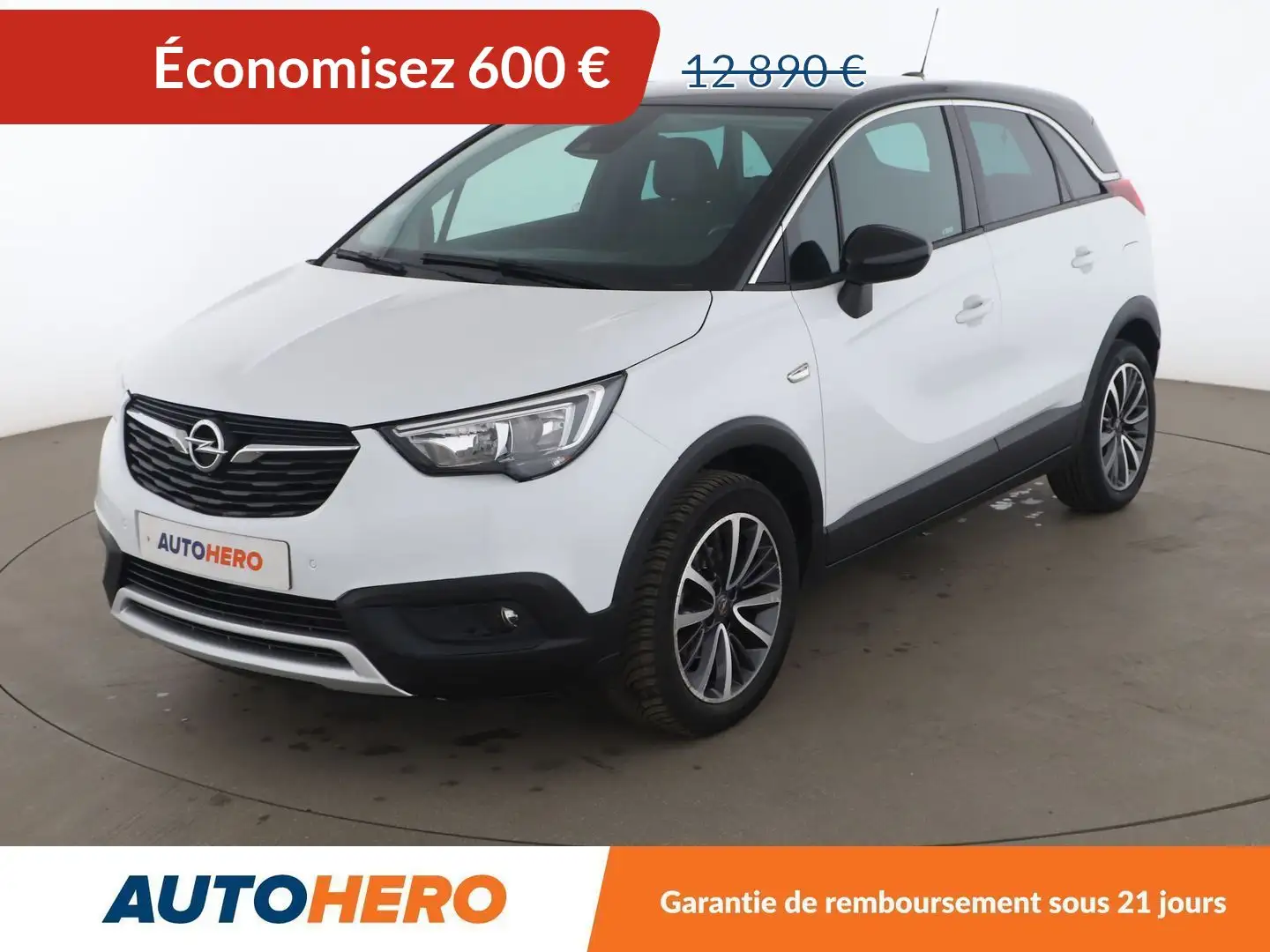 Opel Crossland X 1.2 Turbo Innovation Auto Blanc - 1
