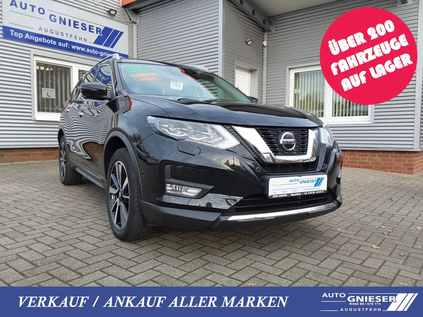 Nissan X-Trail 1.7 dCi X-Tronic-CVT Tekna 4x4 AHK/SHZ/PDC/KAM/... Nero - 1