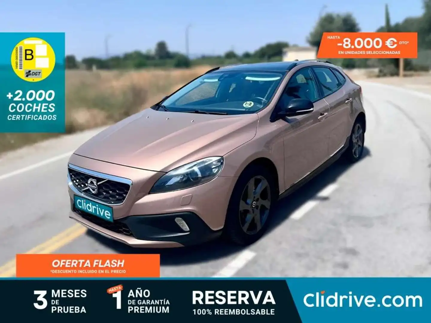 Volvo V40 D3 Momentum 150 Marrón - 1