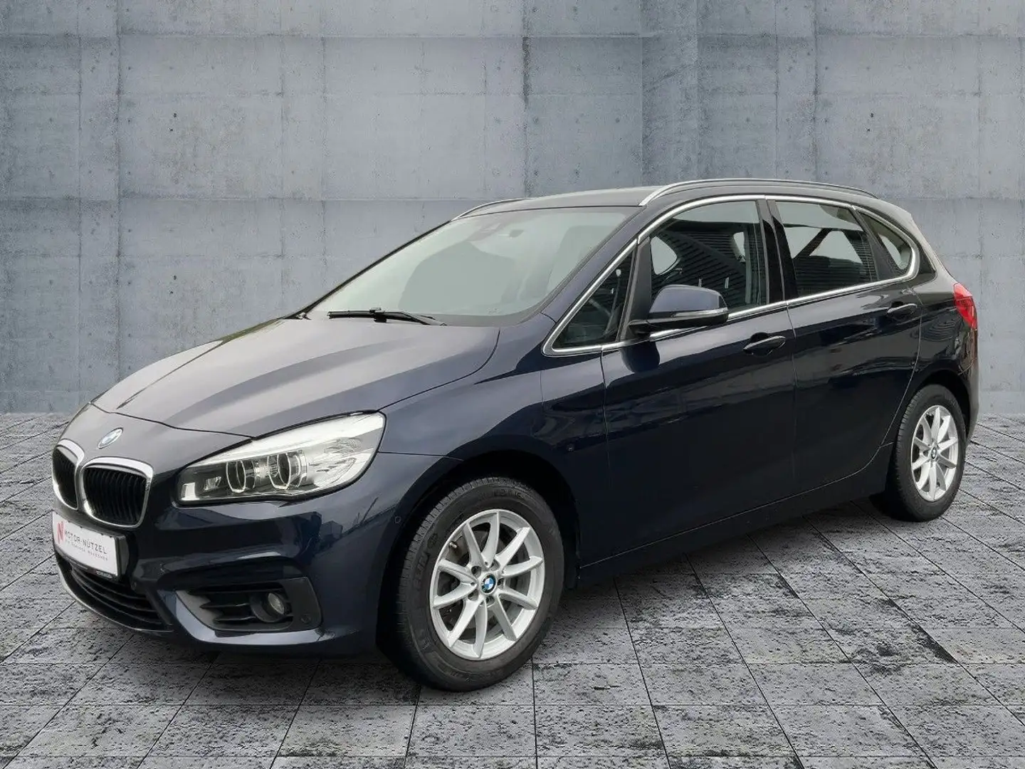 BMW Aut Active Tourer LED+NAV+SHZ+2xPDC+MFL+NSW Niebieski - 2