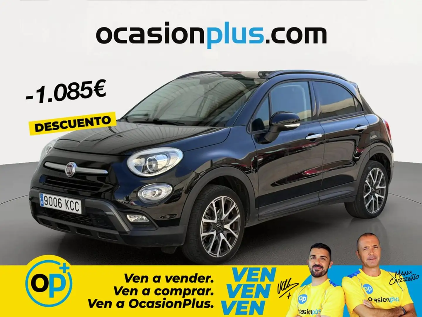 Fiat 500X 1.4 Multiair Cross Plus 4x2 103kW Negro - 1