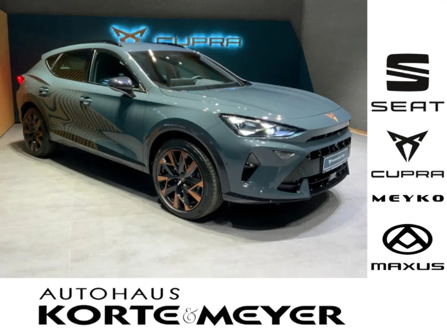 CUPRA Formentor 2.0TSI DSG 4Drive+360° +Navi+AHK Blau - 1