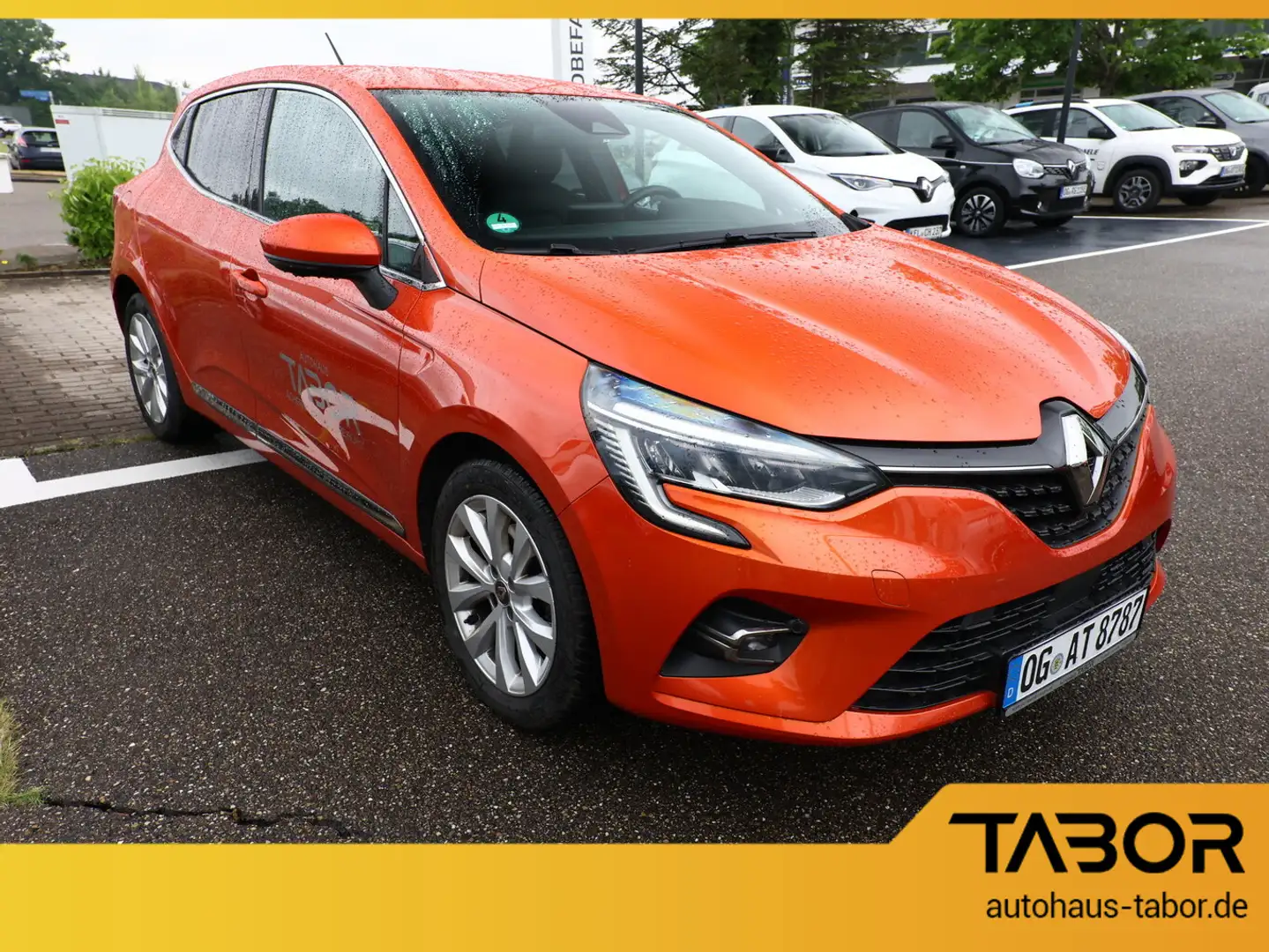 Renault Clio V 1.3 TCe 130 EDC Intens LED Nav. PDC Orange - 2