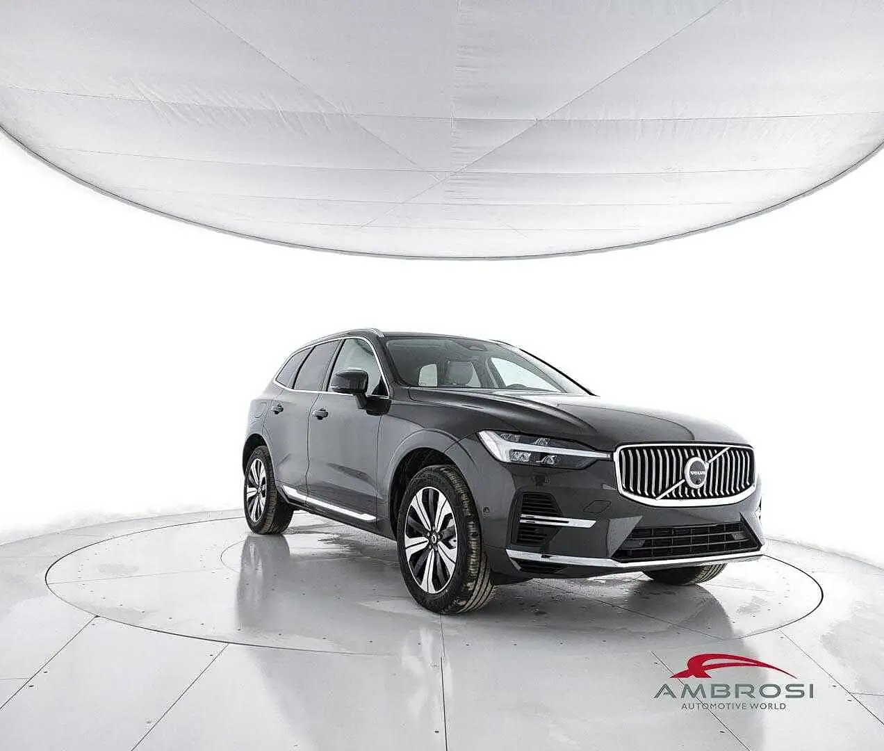 Volvo XC60 T6 AWD Plug-in hybrid Elettrica/Benzina Plus Brigh Grigio - 2