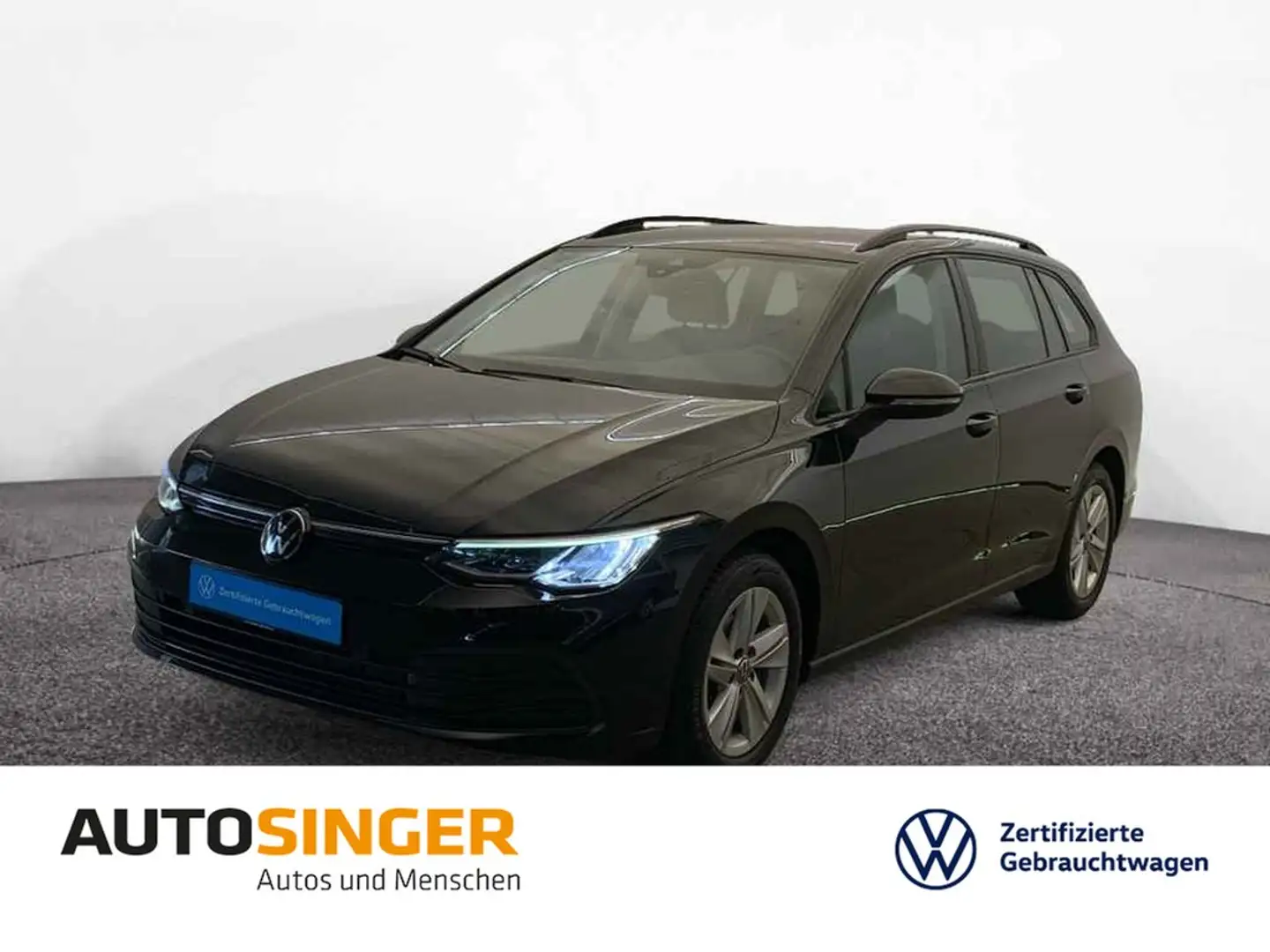 Volkswagen Golf Variant Life 1.5 eTSI DSG *AHK*LED*NAV*ACC* Schwarz - 1