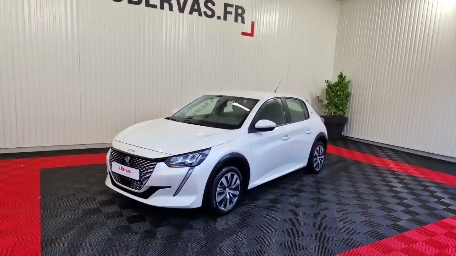 Peugeot 208 ELECTRIQUE 50 KWH 136CH ACTIVE Blanc - 1
