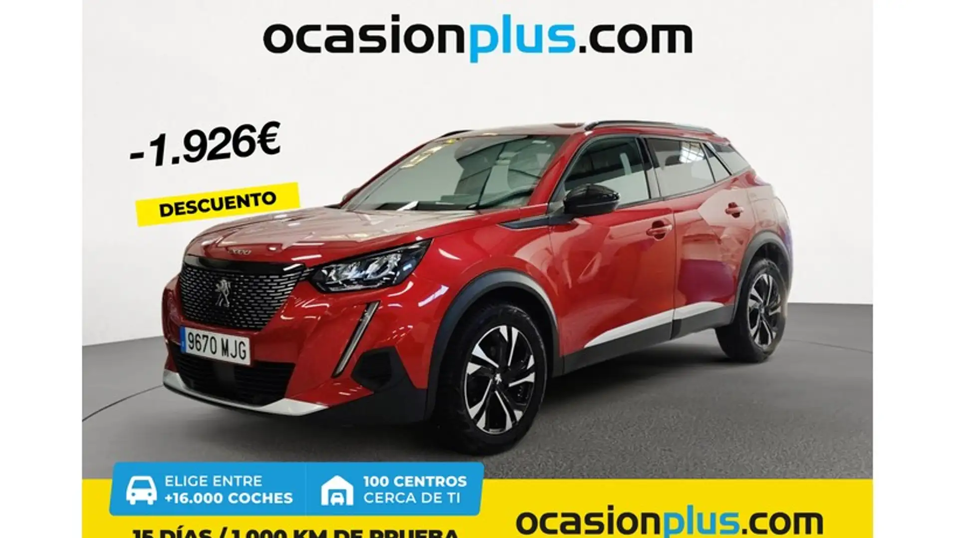 Peugeot 2008 1.2 PureTech S&S Allure 100 Rot - 1