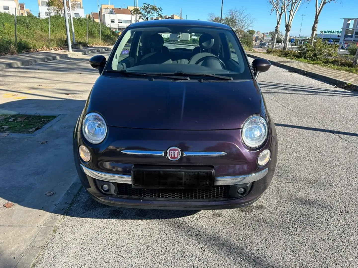 Fiat 500 1.2 GQ Фіолетовий - 1