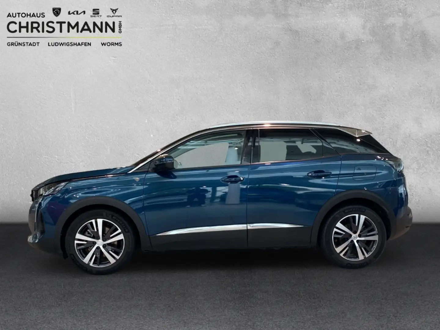Peugeot 3008 Hybrid 225 Roadtrip 1.6 Plug-In EU6d Navi digitale Azul - 2
