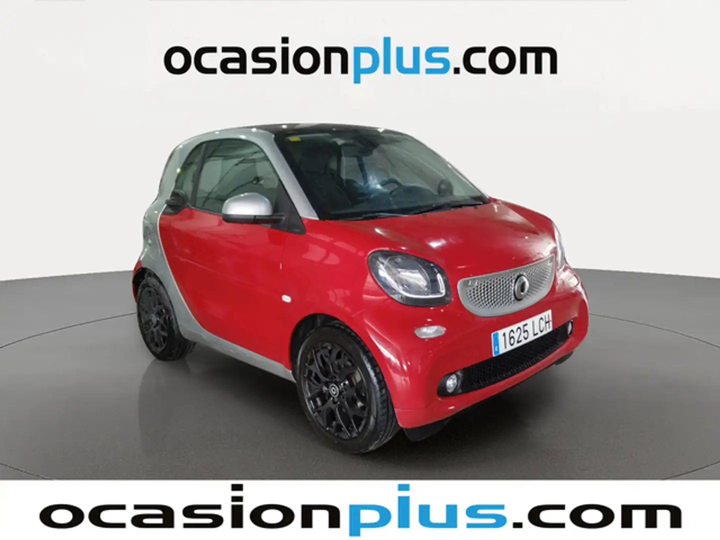 smart forTwo Coupé 66 Aut. Rojo - 2