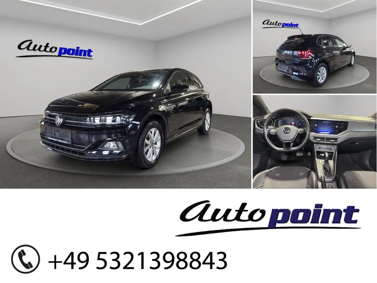 Volkswagen Polo VI 1.0 TSI DSG Highline DIGITAL LED Schwarz - 1
