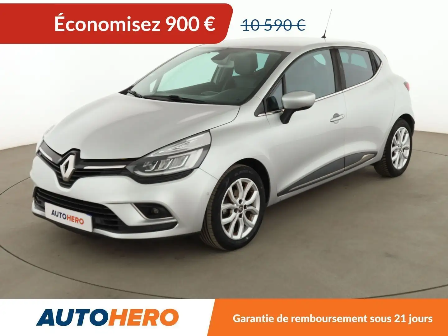 Renault Clio 0.9 TCe Energy Intens Gris - 1