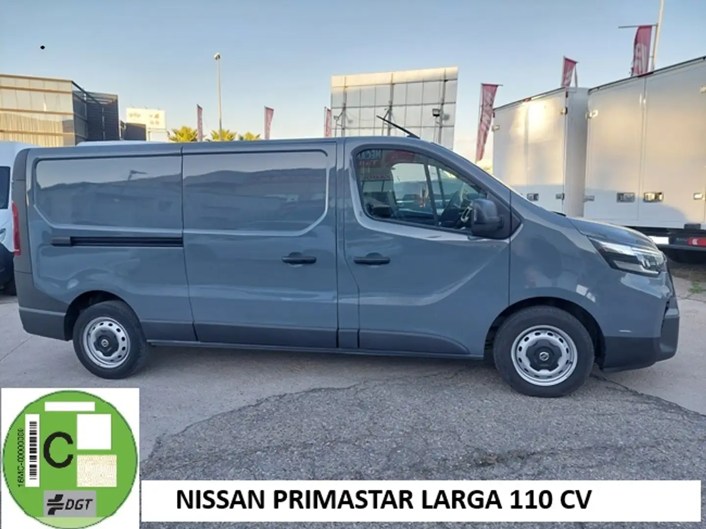 Nissan Primastar Furgón 2.0dCi L2H1 1.2T Optima 110 Gris - 1
