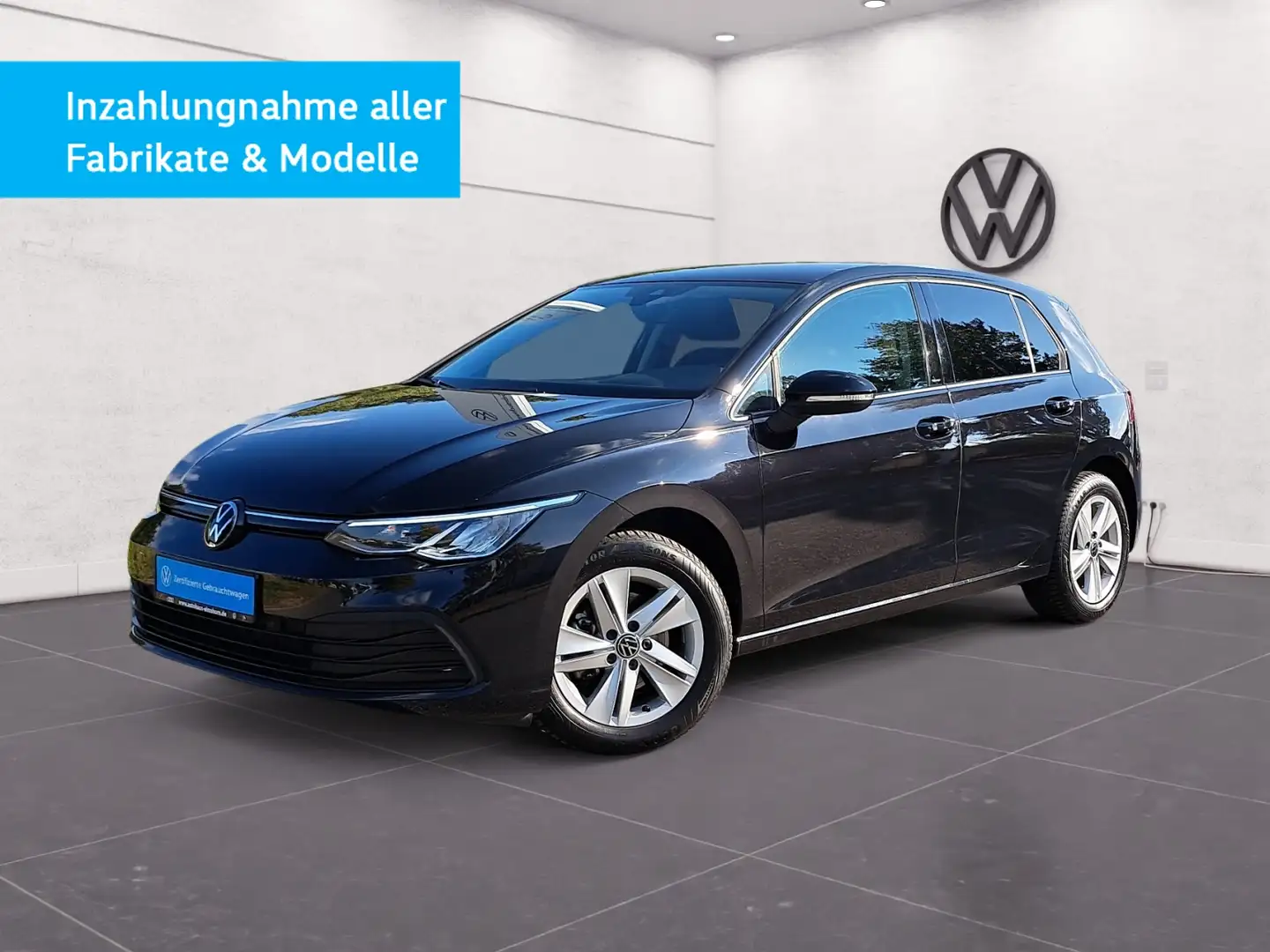 Volkswagen Golf VIII Life 2.0 TDI DSG 3,99% KAM NAV APP ACC PDC S Schwarz - 2