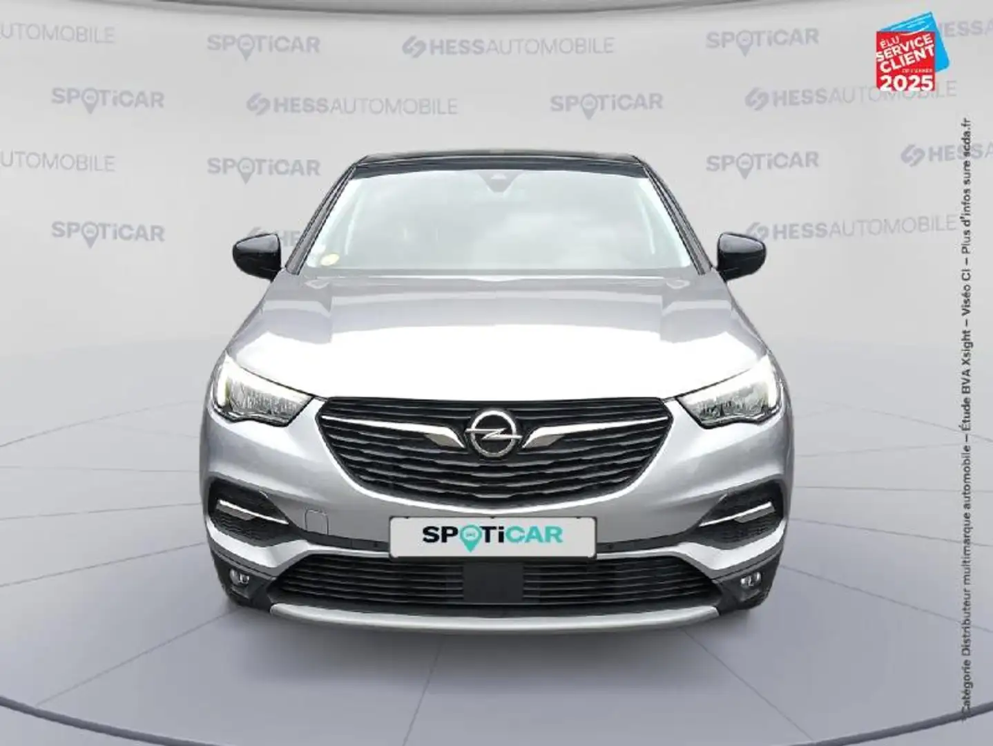 Opel Grandland X 1.5 D 130ch Edition Business BVA8 98g Gris - 2