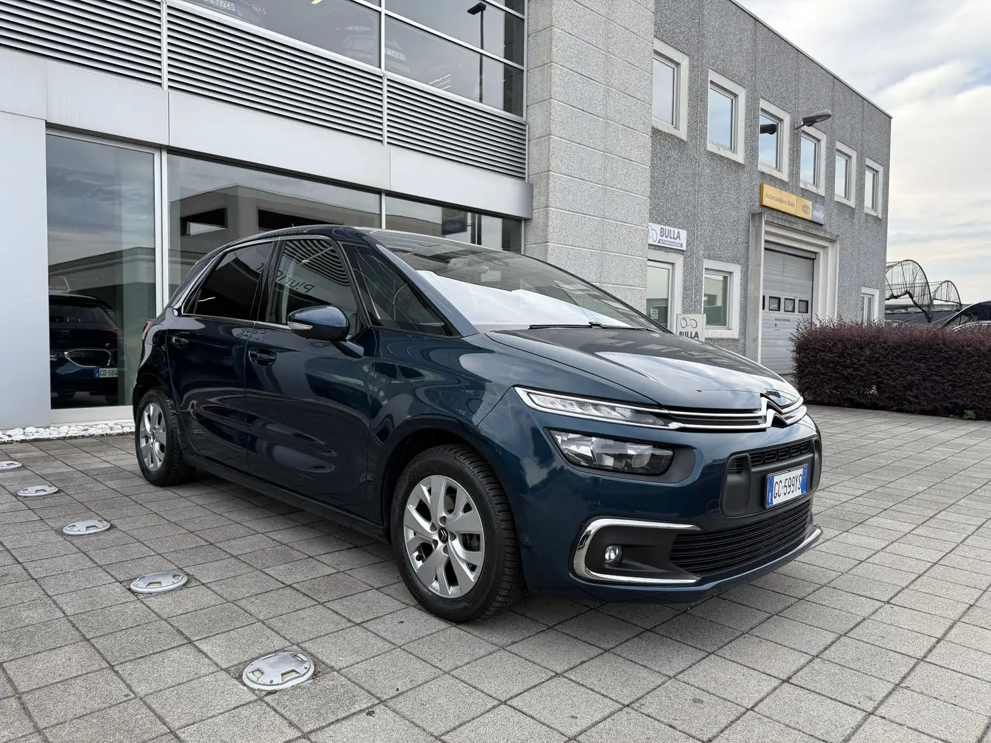 Citroen C4 SpaceTourer BlueHDi 130cv S&S EAT8 Navi Adaptive Cruise DAB Blu/Azzurro - 2