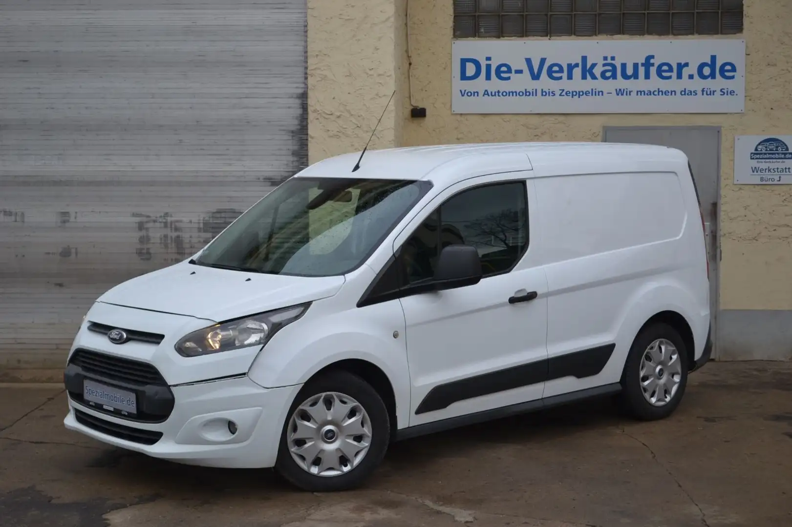 Ford Transit Connect Kasten Trend Klima Sortimo Regal Blanc - 1