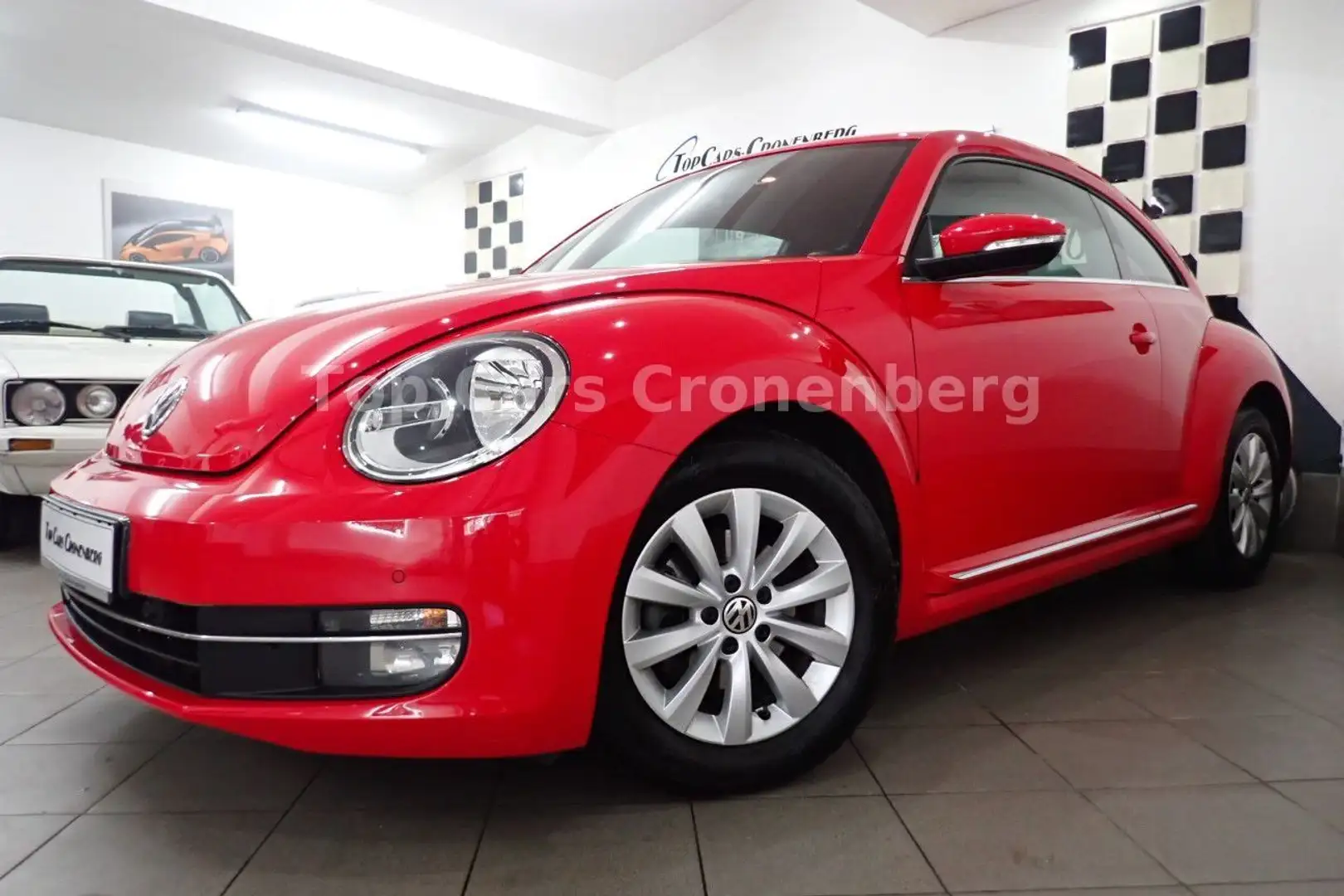 Volkswagen Beetle 1.2 TSI Design*1.Hand*Navi*PDC*Tempomat* Rosso - 2
