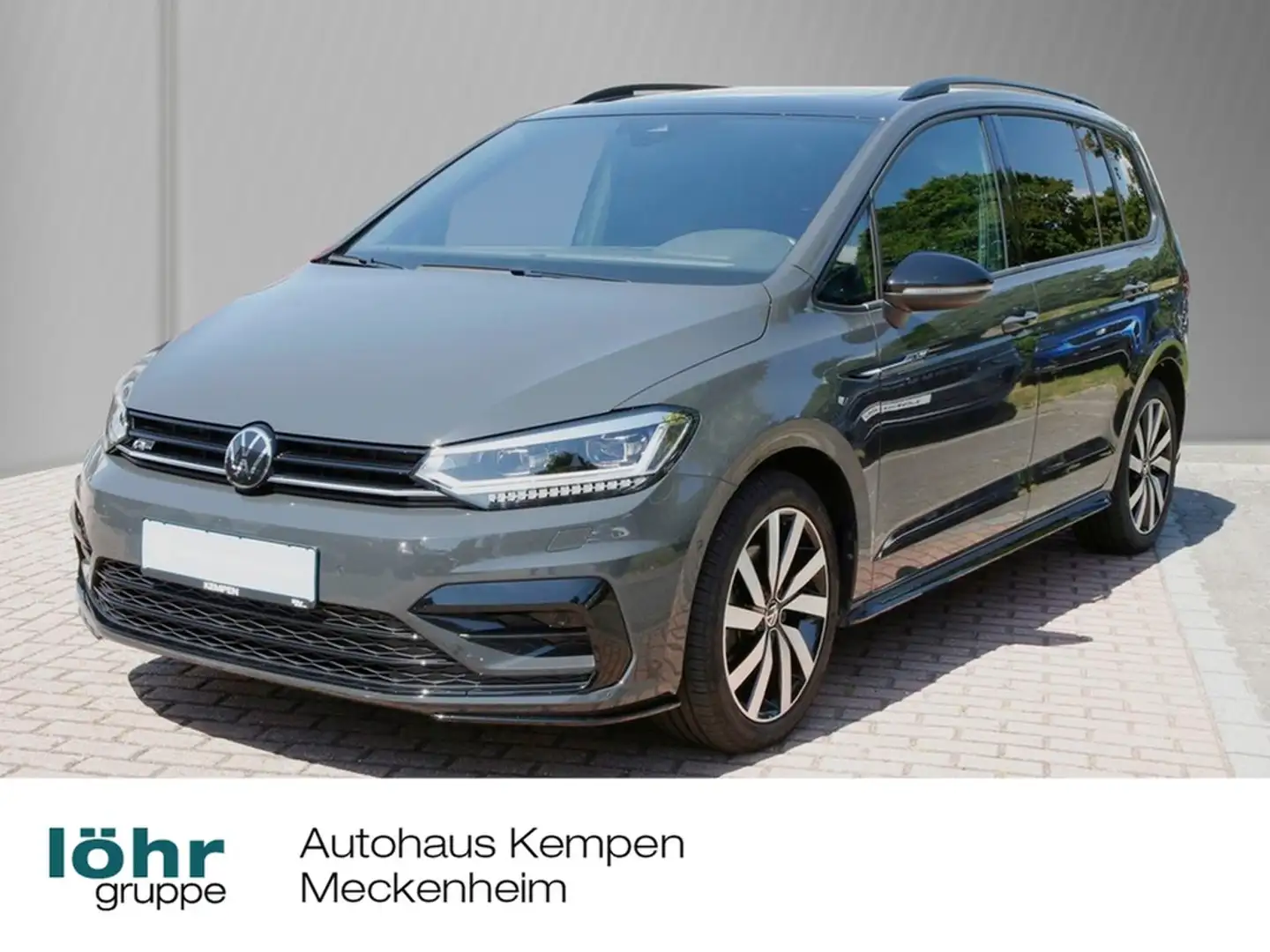 Volkswagen Touran 2.0 TDI DSG R-Line Black-Style Pano 7-Sitzer Na... Grau - 1