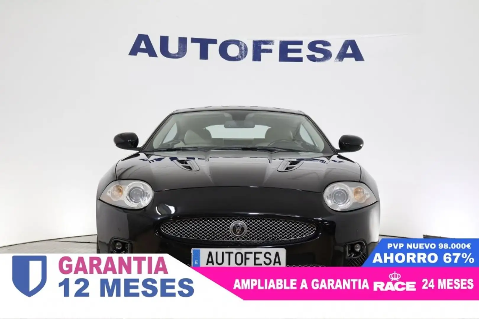 Jaguar XKR R R COUPE 4.2 V8 416cv Auto 3P # CUERO,NAVY,PARKTR Negro - 2