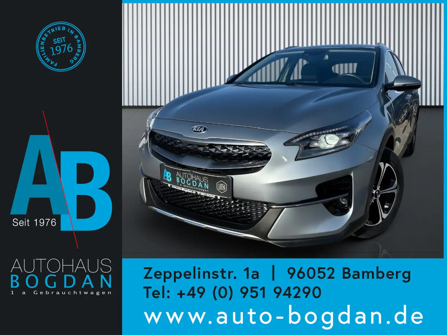 Kia XCeed Vision Plug-in Hybrid LED*Kamera*Navi*Tempomat Grau - 1