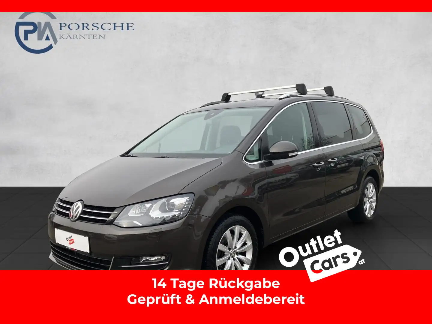 Volkswagen Sharan Business TDI SCR DSG 7-Sitzer Bruin - 1