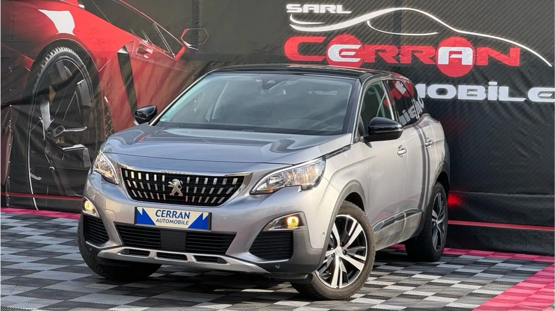 Peugeot 3008 1.2 PURETECH 130CH ALLURE S\u0026S Gris - 1
