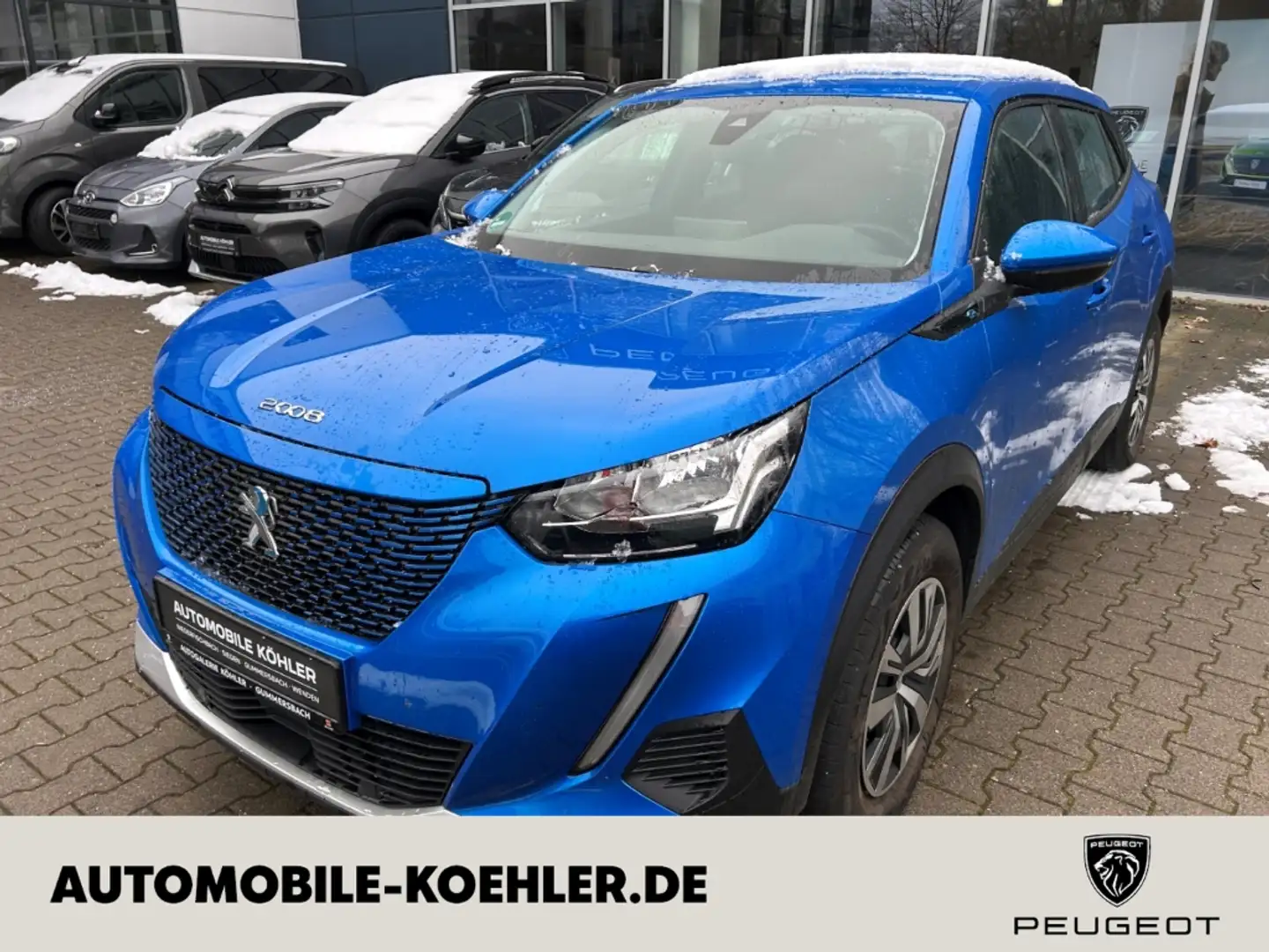 Peugeot 2008 e- Active 136 ACTIVE RÜCKFAHRKAMERA PDC Blau - 1