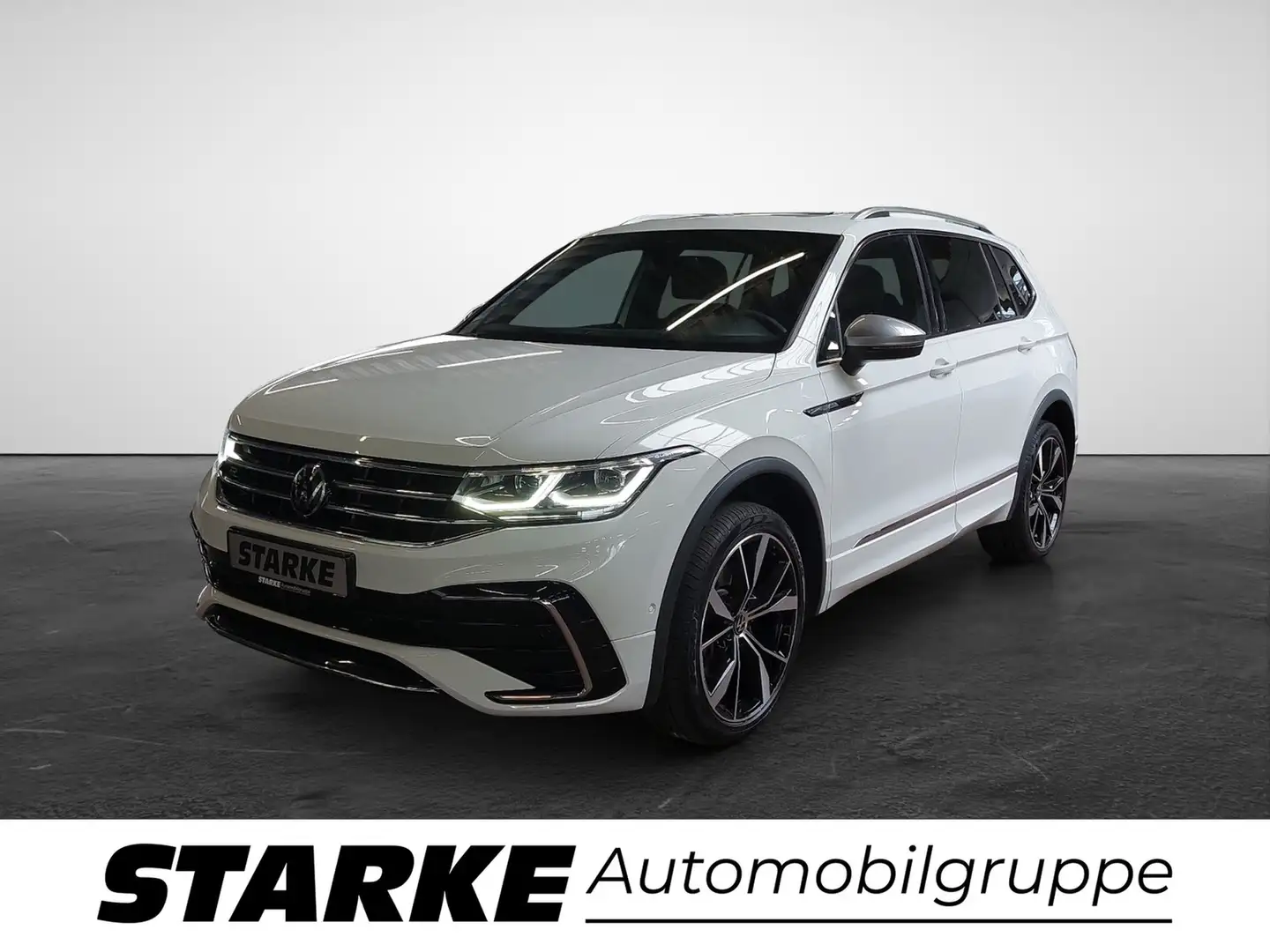 Volkswagen Tiguan Allspace 2.0 TDI DSG 4M R-Line Weiß - 2