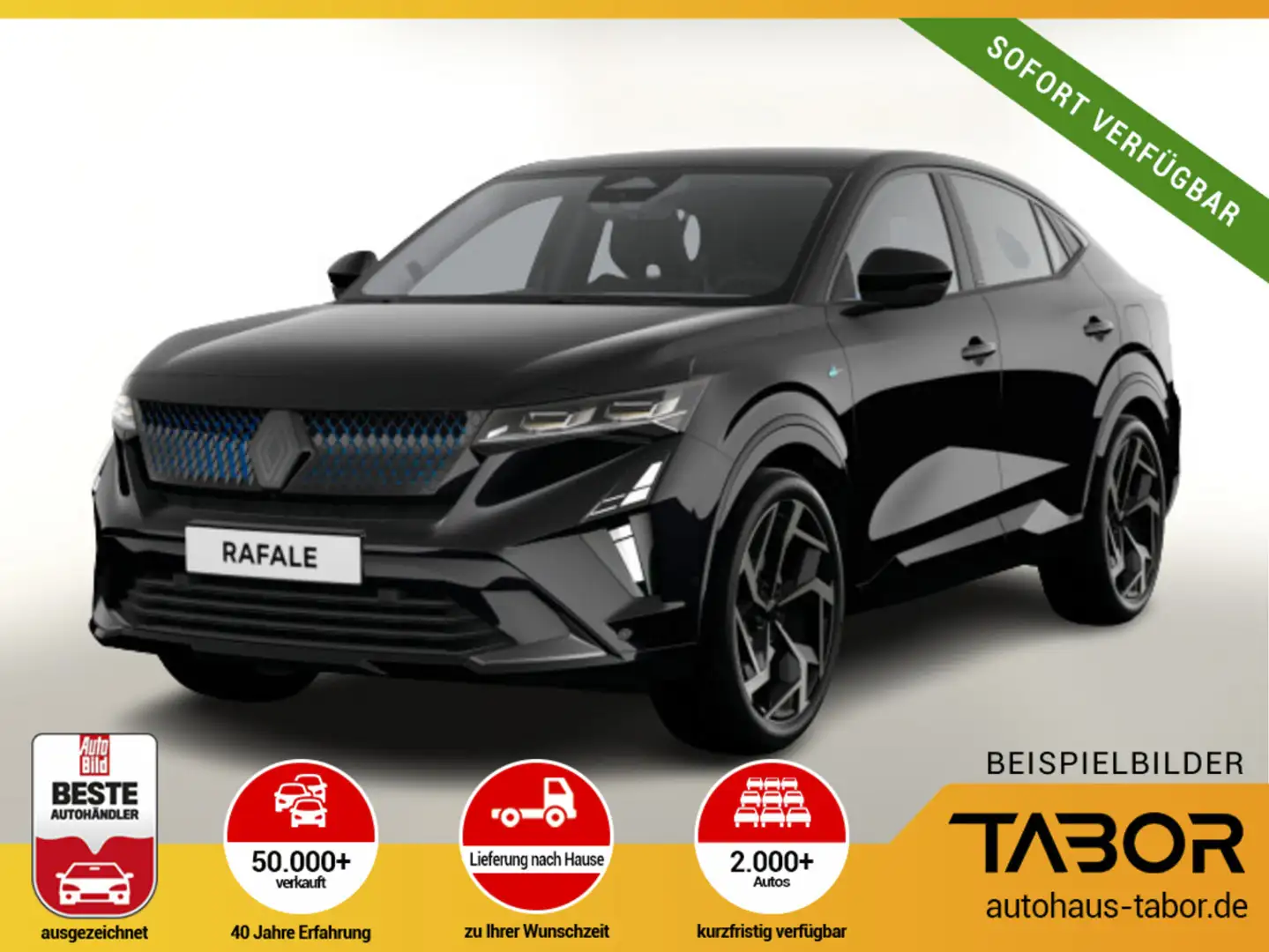 Renault Rafale Atelier Alpine PHEV 4x4 300 Leder Schwarz - 1