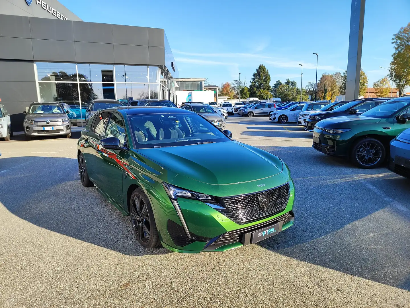 Peugeot 308 Berlina 1.5 BlueHDi 130 EAT8 GT USATO GARANTITO Verde - 1