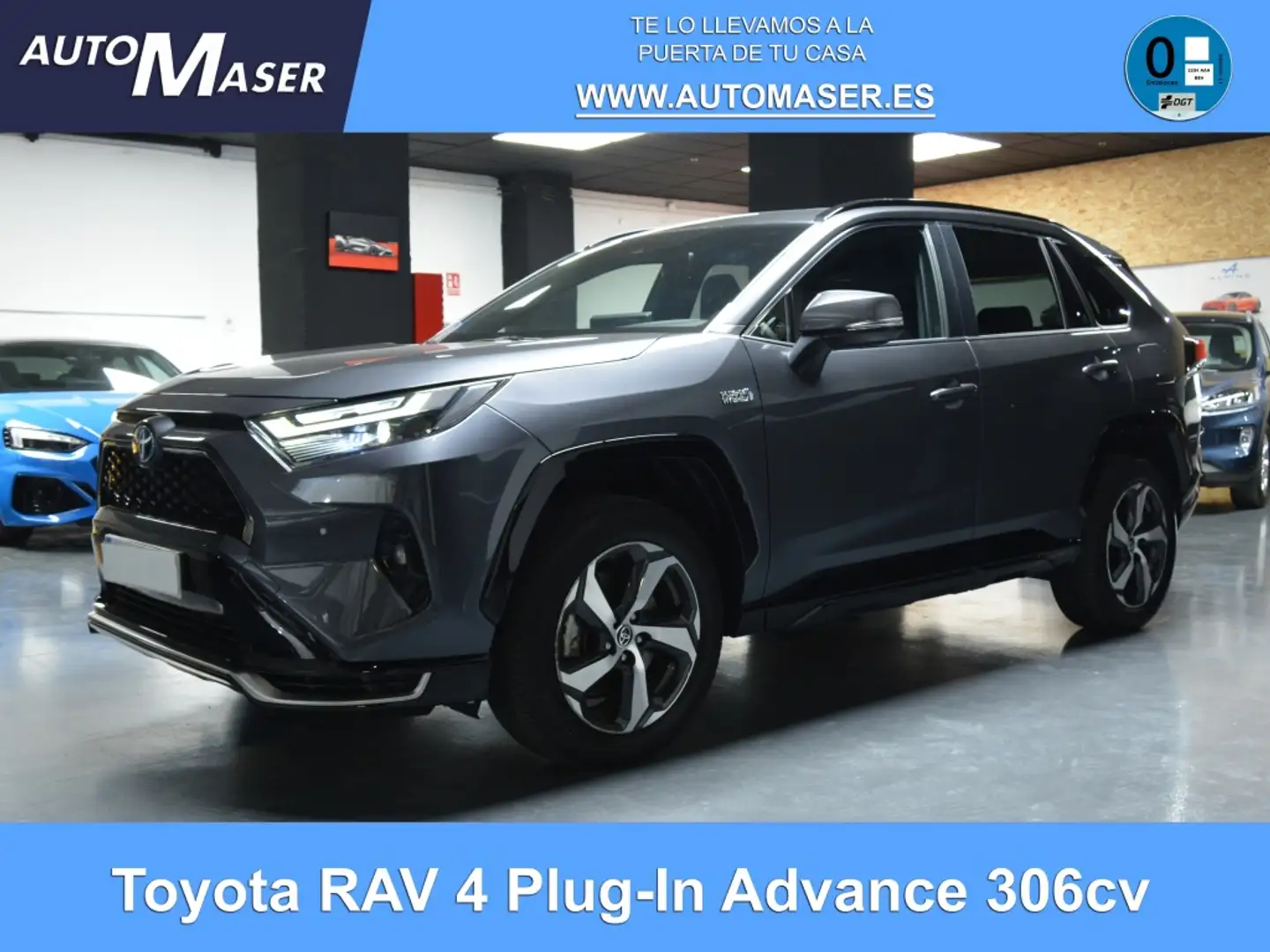 Toyota RAV 4 2.5 Plug-in hybrid 4WD Advance Gris - 1