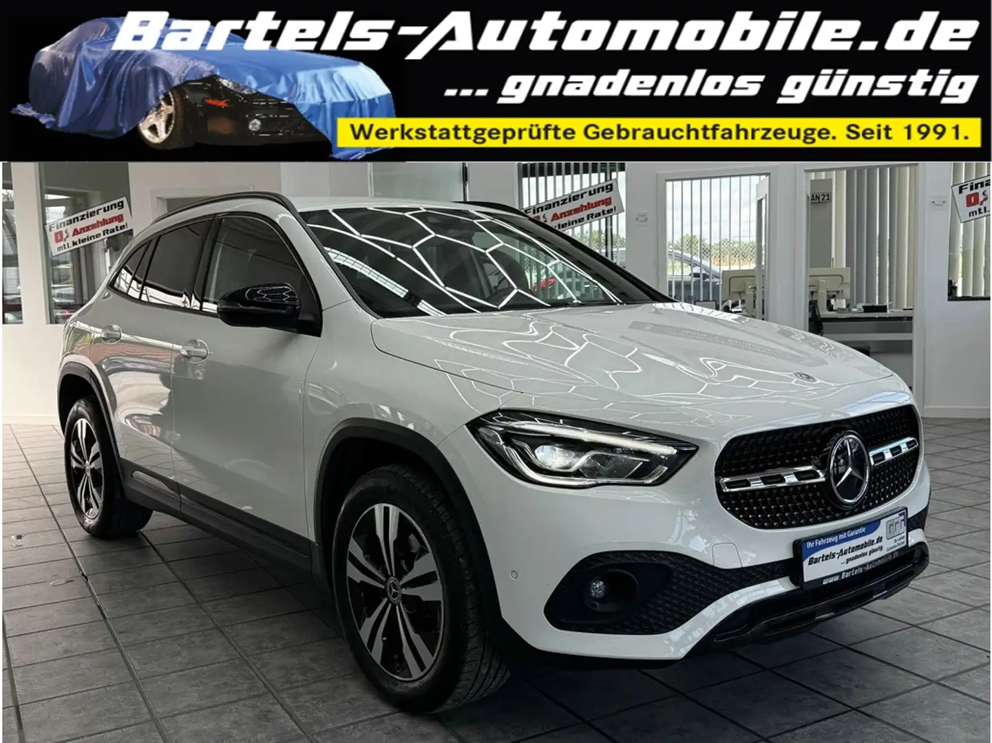 Mercedes-Benz GLA 220 d 4Matic Progressive, LED, MBUX, Standh. Blanc - 1