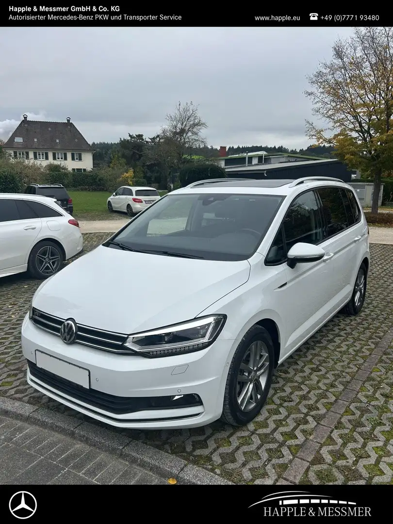 Volkswagen Touran Touran 1.4 TSI Sound Klima/Sitzhzg./Pano/AHK Weiß - 1