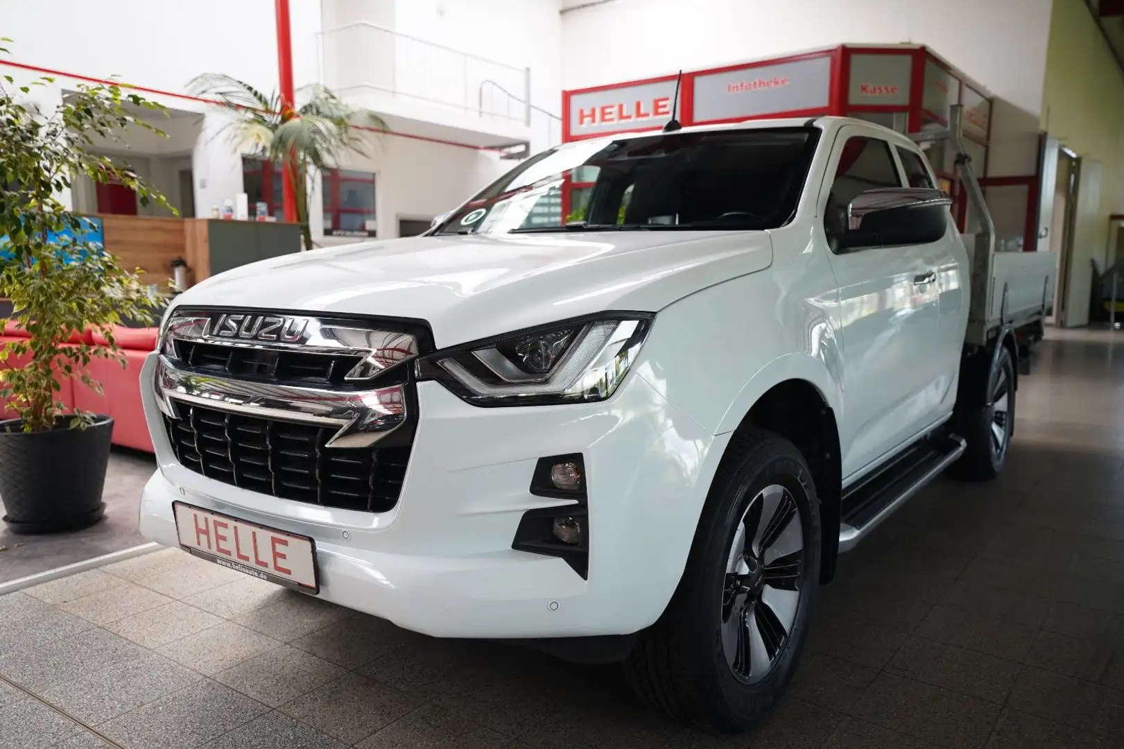 Isuzu D-Max Space Cab 4WD LS*KIPPER+AHK+SHZ Alb - 1