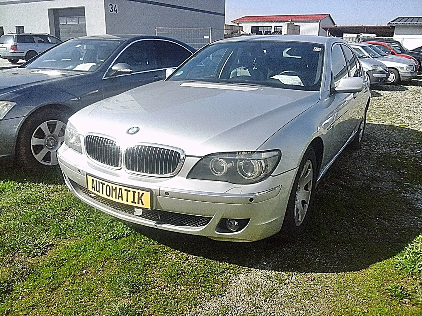 BMW 730 730 D/ neues Modell/ Leder blau/ Isofix+Xenon+Navi Gümüş rengi - 1