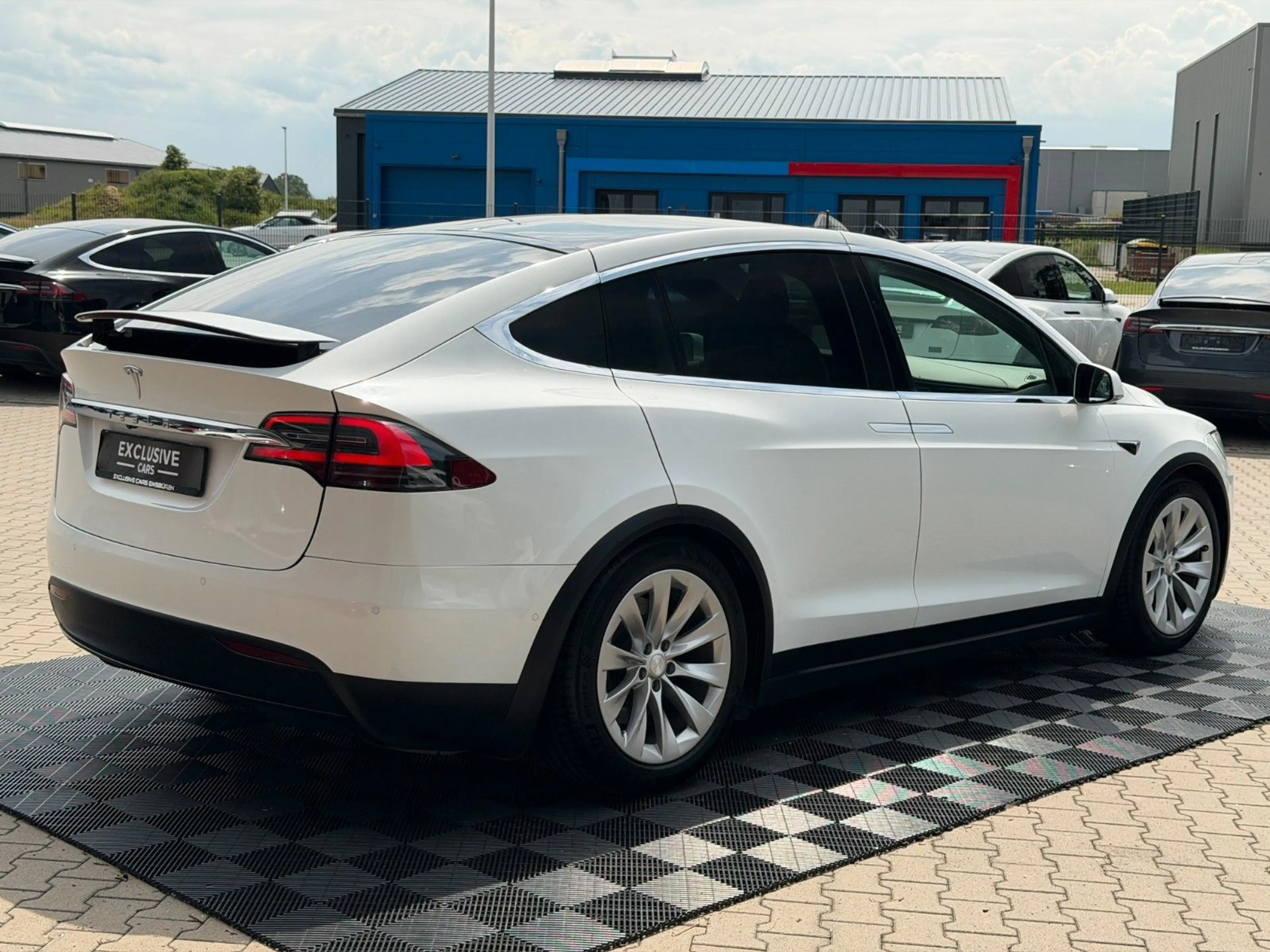 Tesla Model X MODEL X LONG RAVEN PLUS | WHITE ON WHITE | — photo 11