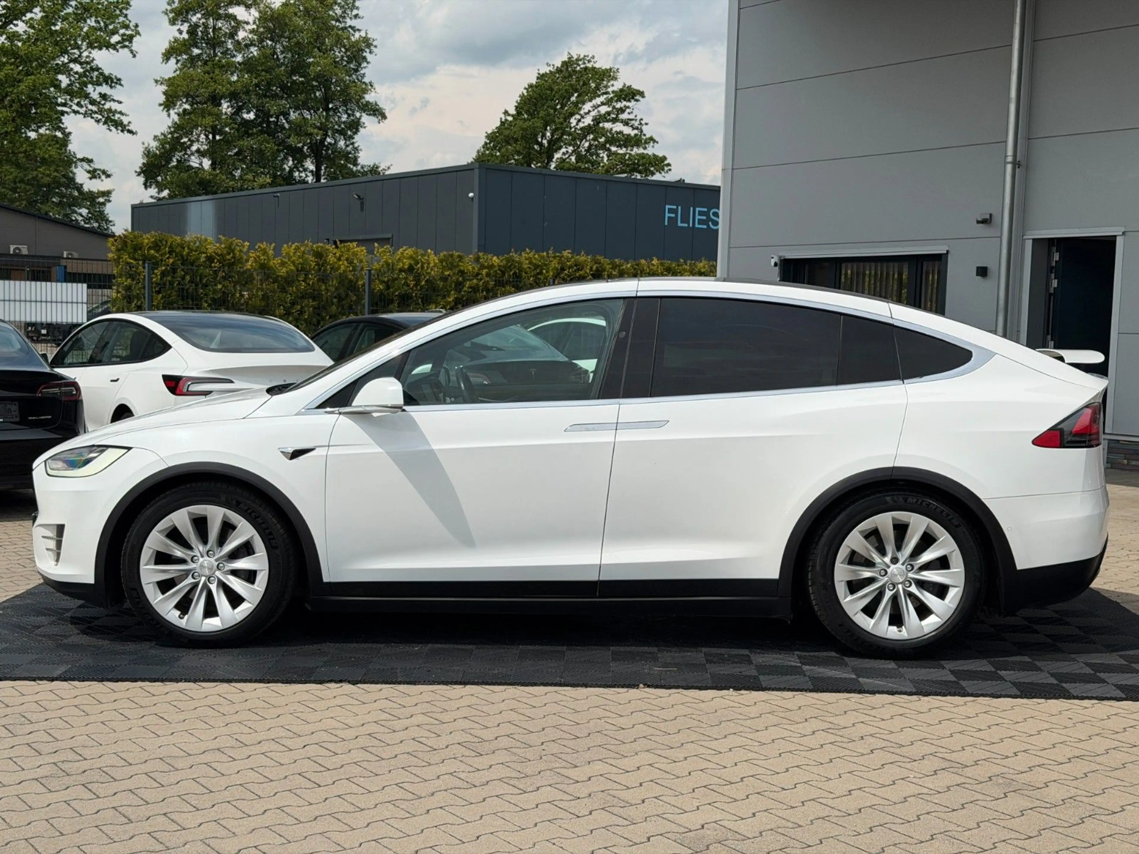 Tesla Model X MODEL X LONG RAVEN PLUS | WHITE ON WHITE | — photo 7