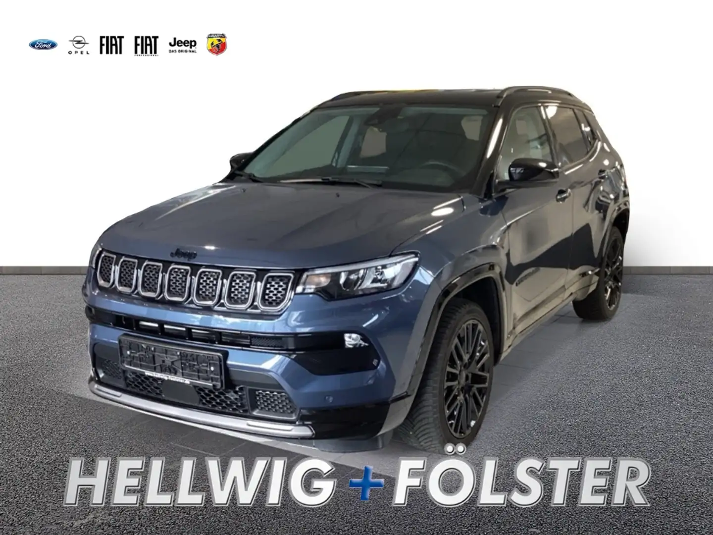 Jeep Compass Mild-Hybrid FWD MHEV *AHK *Navi *LED *Apple CarPla Blu/Azzurro - 1